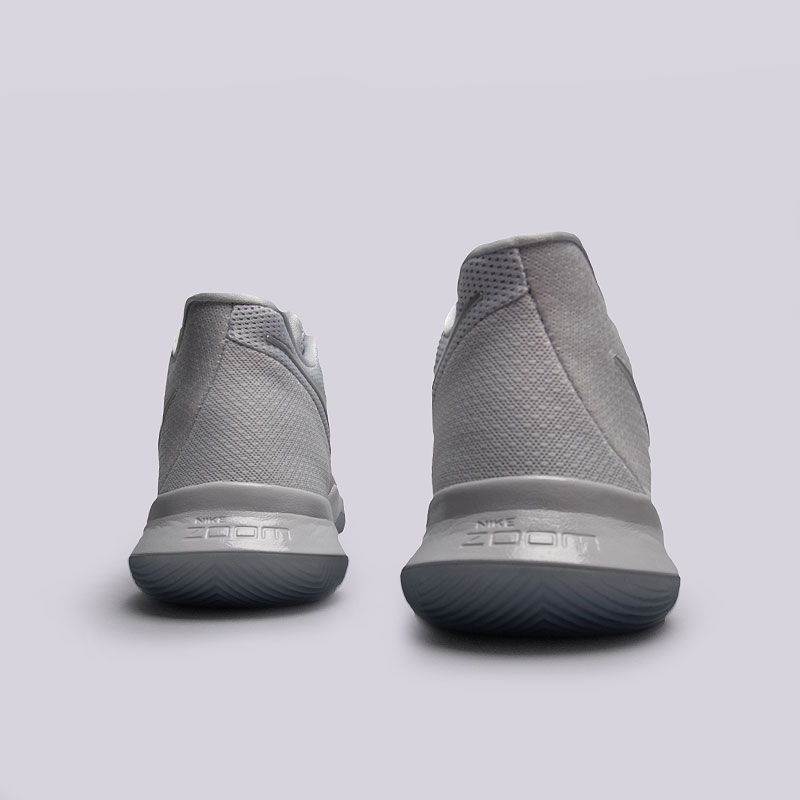мужские серые баскетбольные кроссовки  Nike Kyrie 3 TS 852416-001 - цена, описание, фото 4